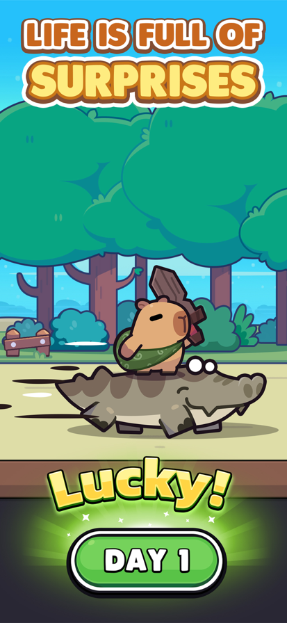 Capybara Go Game Screenshot 1